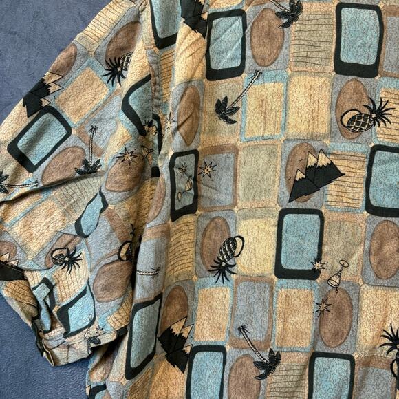 Vintage Pierre Cardin Shirt Mens XXL Button Down Biggie Tupac Streetwear Martini - Picture 5 of 6